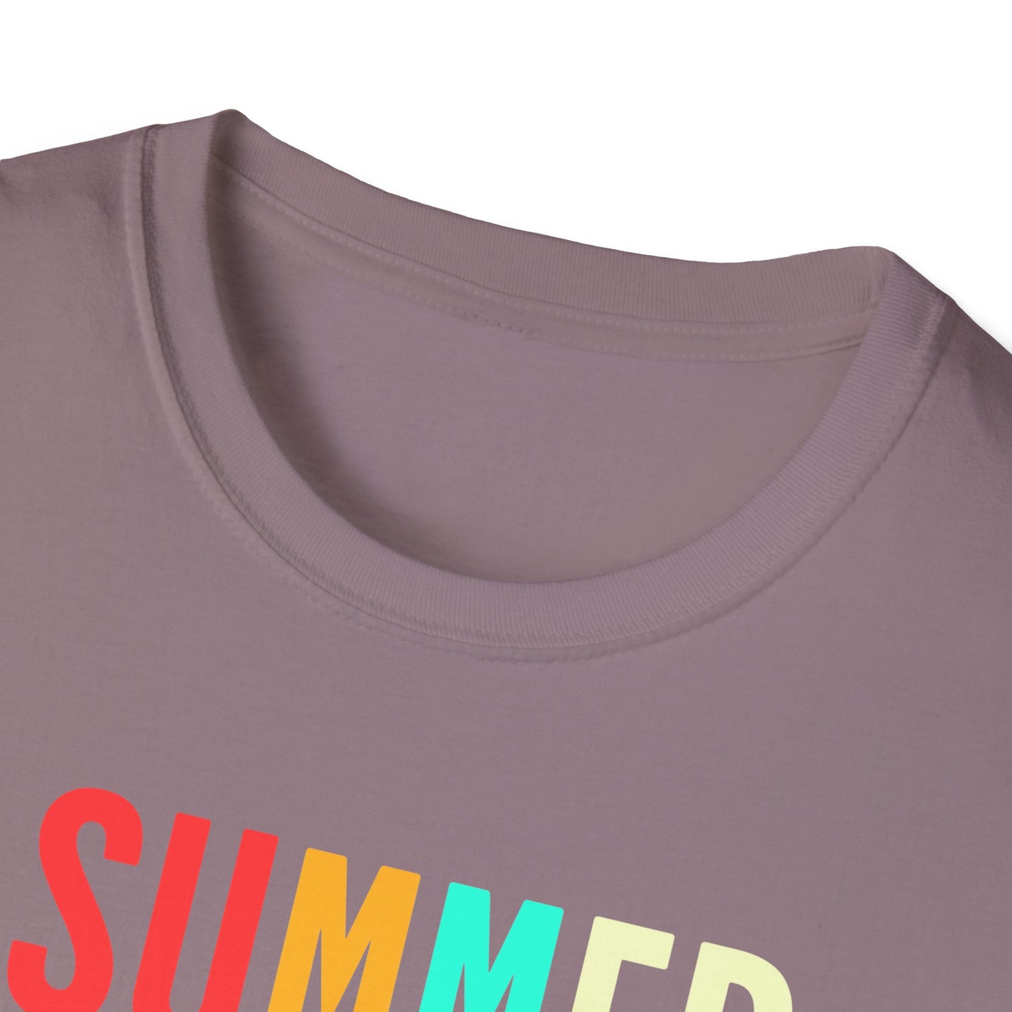 Summer Vibes Unisex T-Shirt, Beach Party Shirt, Casual Wear, Gift for Friends, Vacation Outfit, Coaster Inspired Design