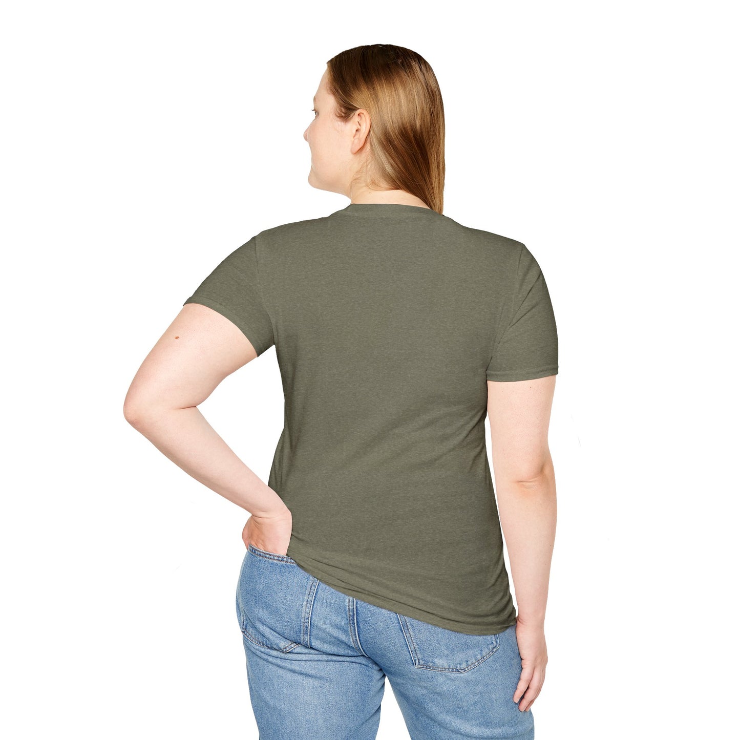 Motivational Quote Unisex Softstyle T-Shirt - Inspirational Gift, Casual Wear, Everyday Comfort, Success Apparel, Relaxed Fit