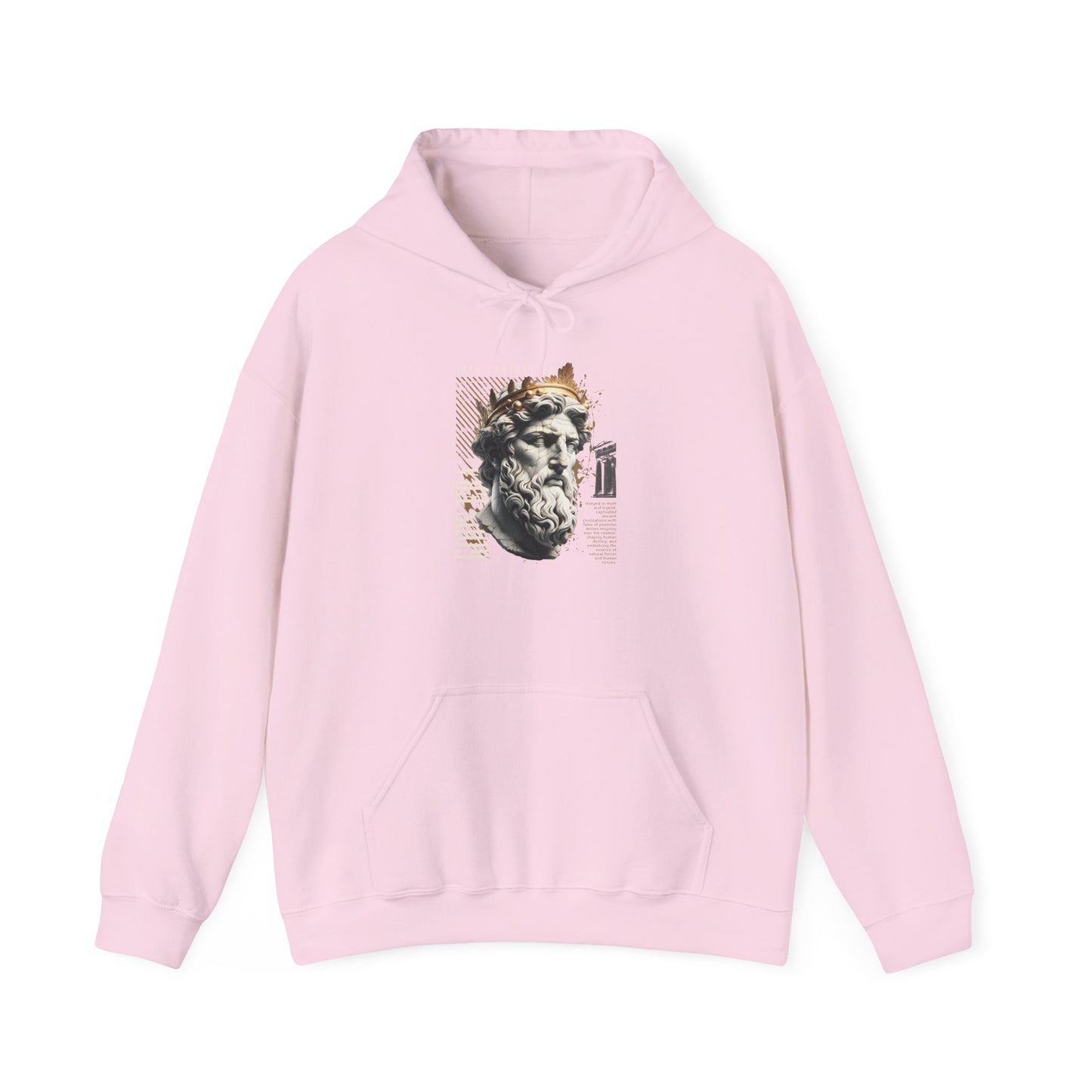 Artistic Hooded Sweatshirt with Classic Design, Casual Apparel, Gift for Art Lovers, Unisex Fashion, Cozy Streetwear, Layering Essential