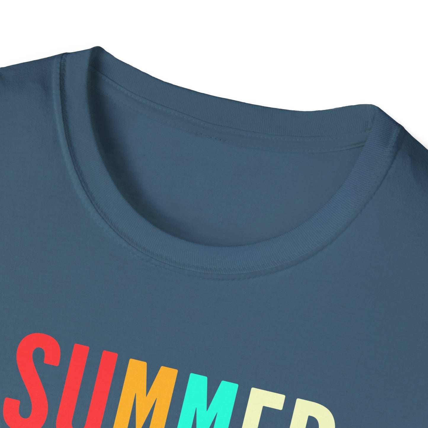 Summer Vibes Unisex T-Shirt, Beach Party Shirt, Casual Wear, Gift for Friends, Vacation Outfit, Coaster Inspired Design
