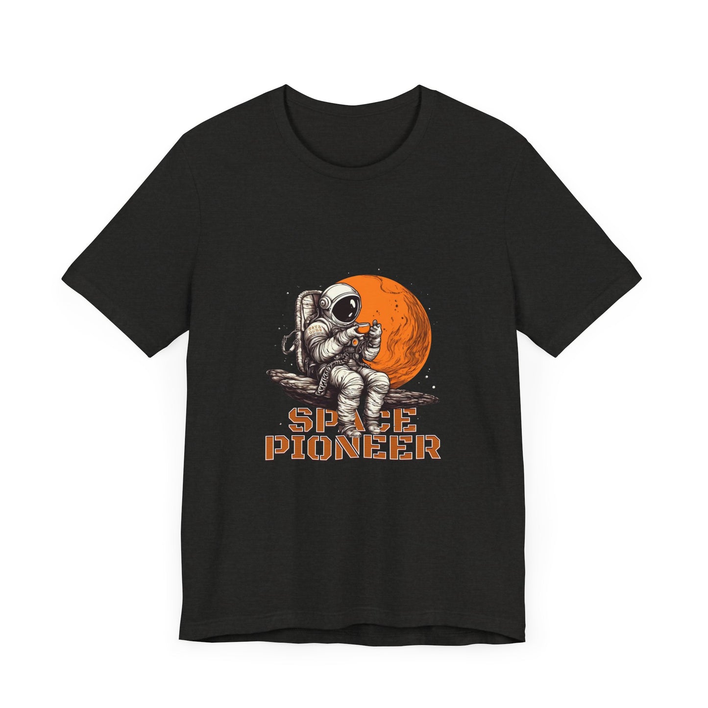 Space Pioneer Astronaut Tee, Cosmic Shirt, Gift for Astro Lovers, Unisex Graphic Tee, Sci-Fi T-Shirt, Casual Spacewear