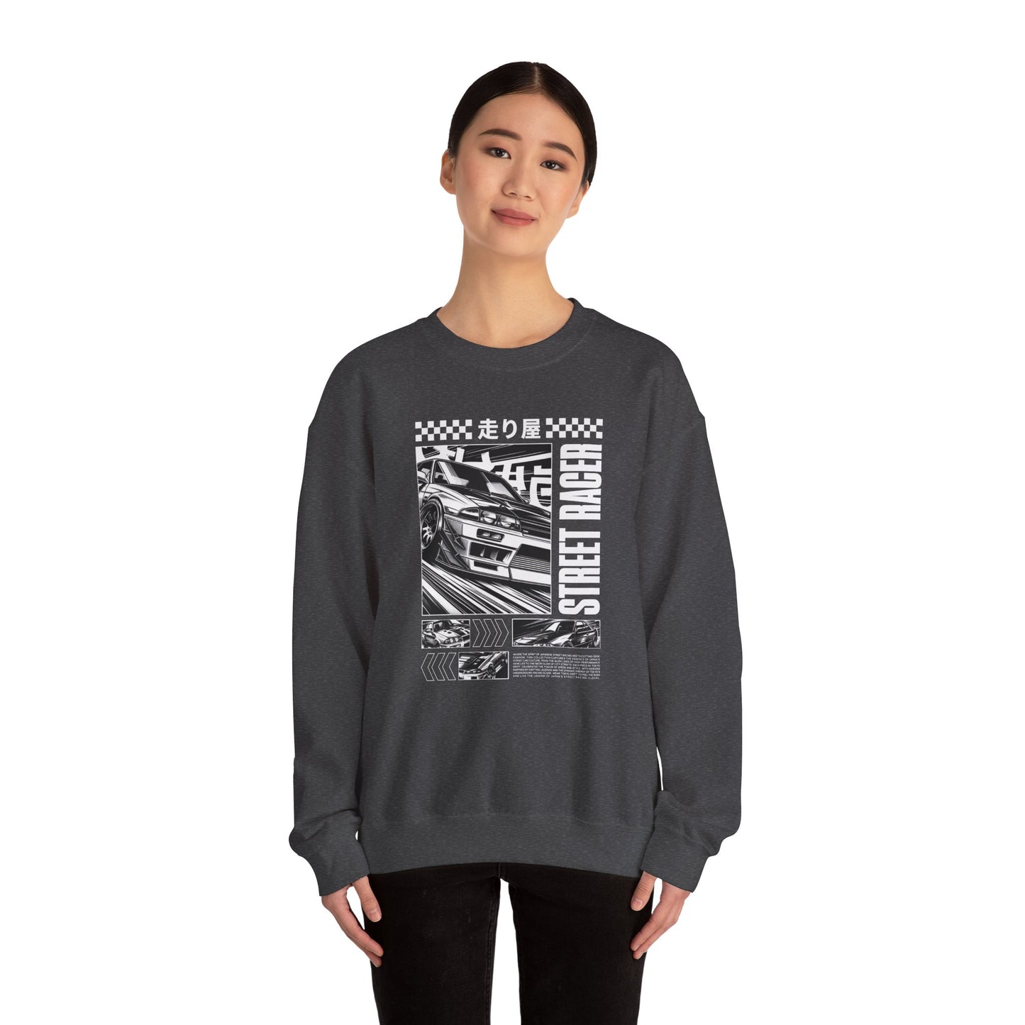 Vintage Racing Graphic Sweatshirt, Cool Car Sweatshirt, Automotive Gift, Unisex Crewneck, Casual Wear, Perfect for Car Lovers