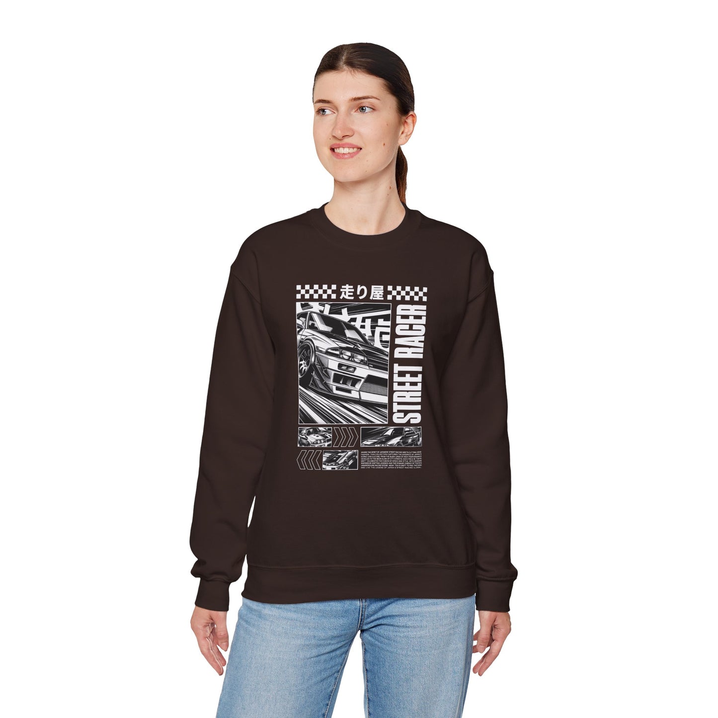 Vintage Racing Graphic Sweatshirt, Cool Car Sweatshirt, Automotive Gift, Unisex Crewneck, Casual Wear, Perfect for Car Lovers