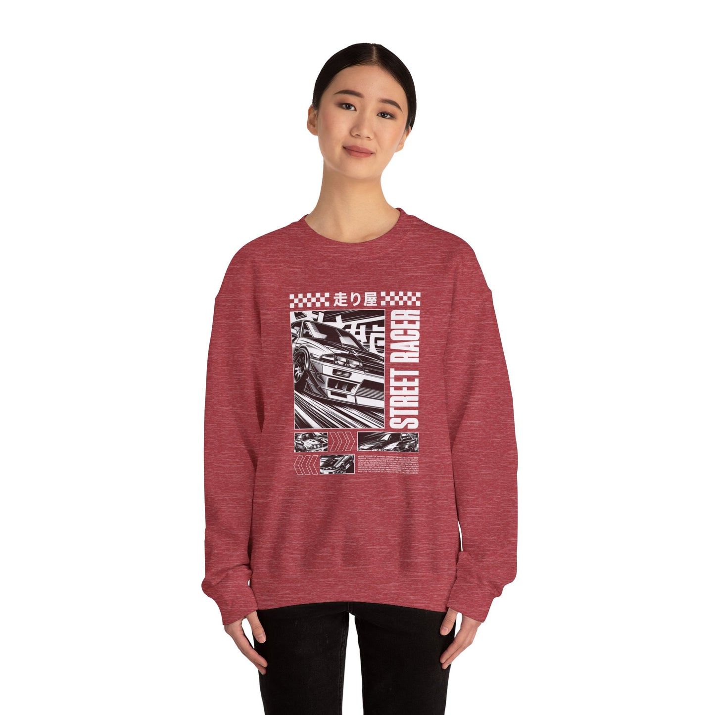 Vintage Racing Graphic Sweatshirt, Cool Car Sweatshirt, Automotive Gift, Unisex Crewneck, Casual Wear, Perfect for Car Lovers