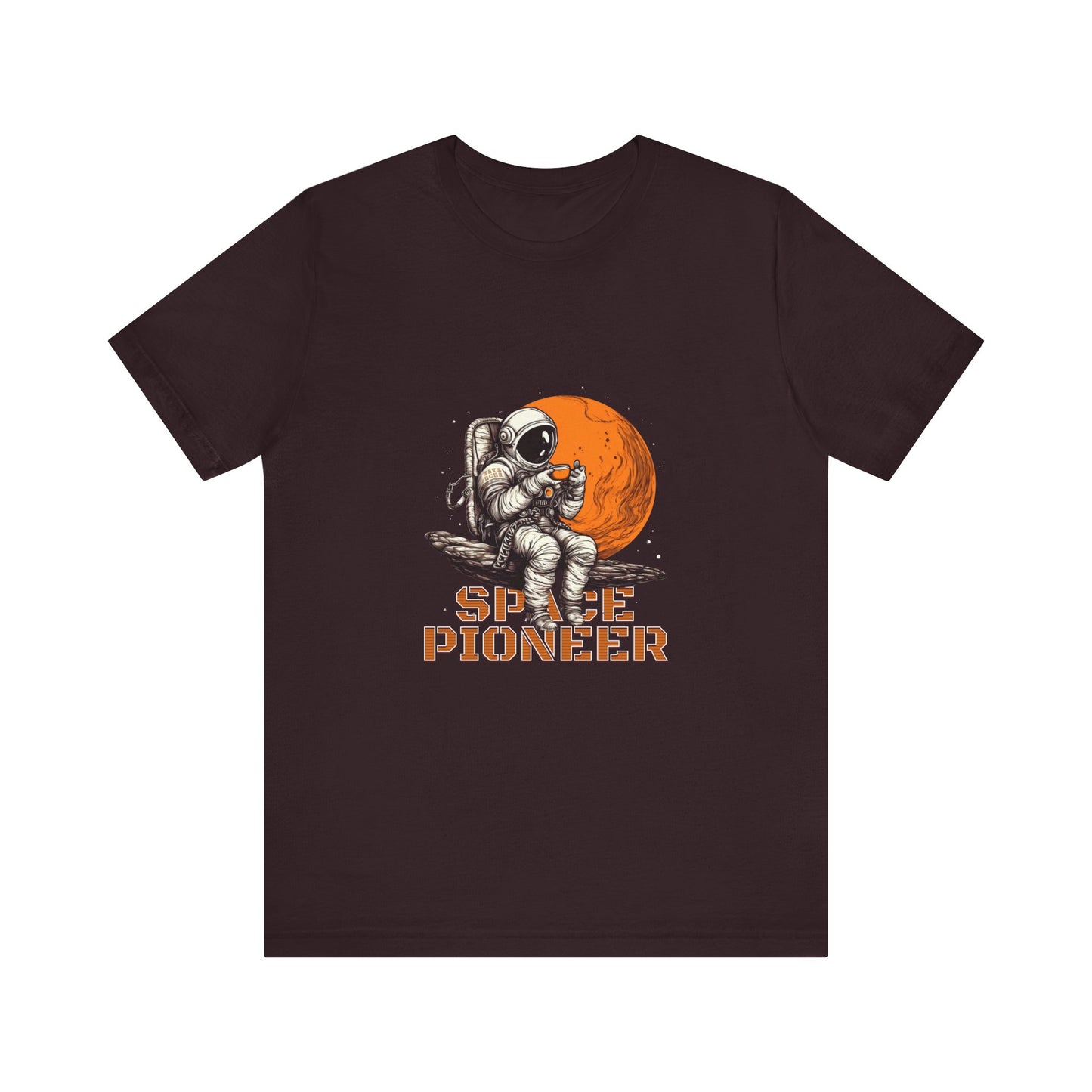 Space Pioneer Astronaut Tee, Cosmic Shirt, Gift for Astro Lovers, Unisex Graphic Tee, Sci-Fi T-Shirt, Casual Spacewear