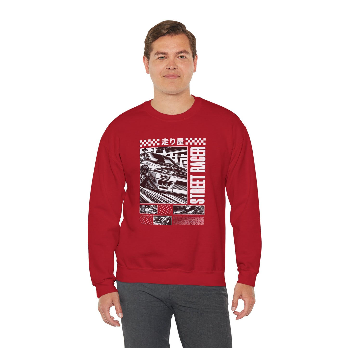 Vintage Racing Graphic Sweatshirt, Cool Car Sweatshirt, Automotive Gift, Unisex Crewneck, Casual Wear, Perfect for Car Lovers