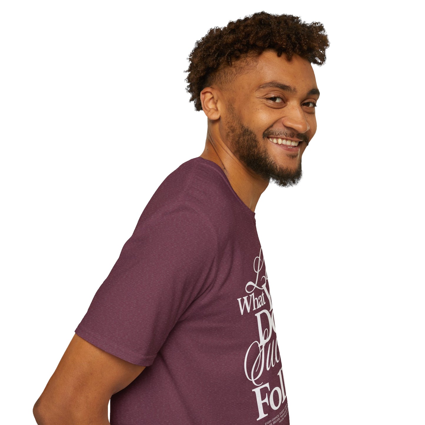 Motivational Quote Unisex Softstyle T-Shirt - Inspirational Gift, Casual Wear, Everyday Comfort, Success Apparel, Relaxed Fit