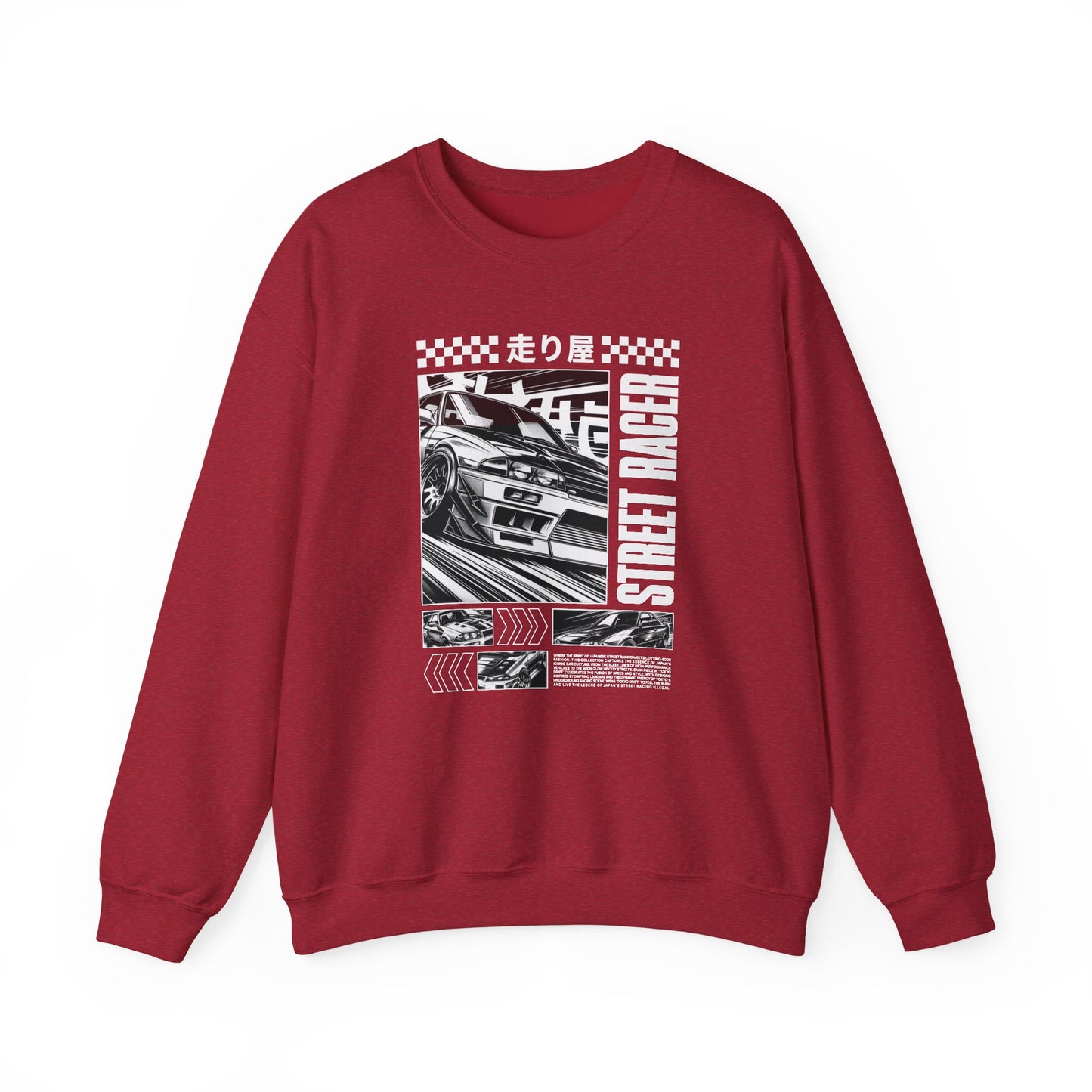 Vintage Racing Graphic Sweatshirt, Cool Car Sweatshirt, Automotive Gift, Unisex Crewneck, Casual Wear, Perfect for Car Lovers