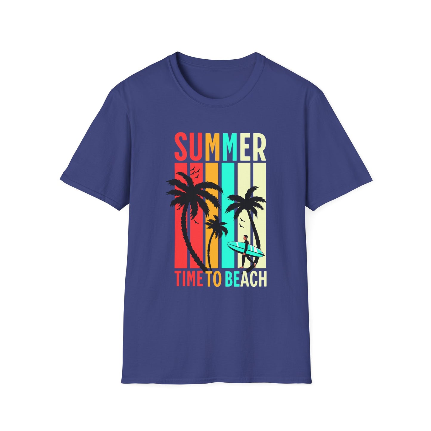 Summer Vibes Unisex T-Shirt, Beach Party Shirt, Casual Wear, Gift for Friends, Vacation Outfit, Coaster Inspired Design