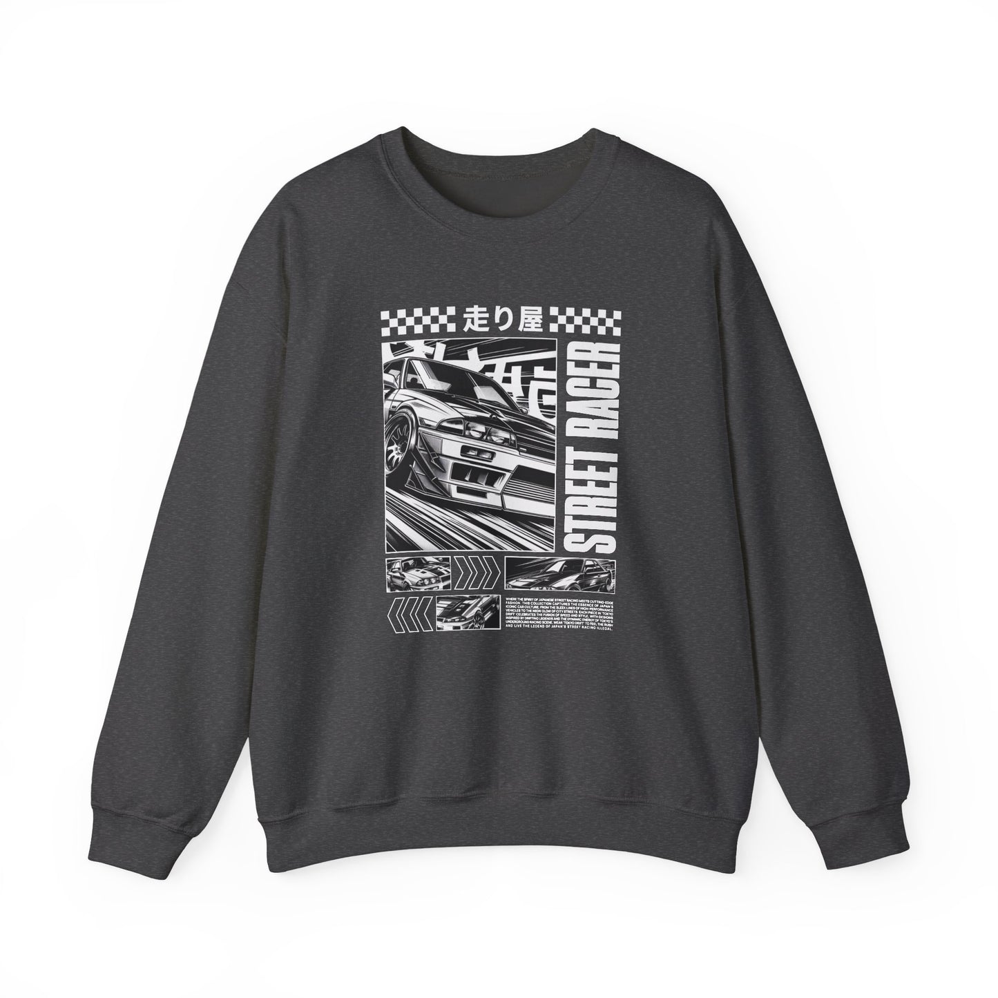 Vintage Racing Graphic Sweatshirt, Cool Car Sweatshirt, Automotive Gift, Unisex Crewneck, Casual Wear, Perfect for Car Lovers