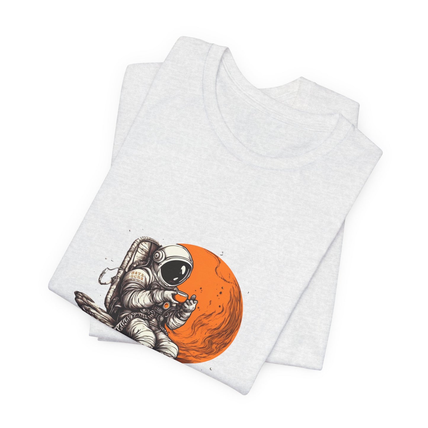 Space Pioneer Astronaut Tee, Cosmic Shirt, Gift for Astro Lovers, Unisex Graphic Tee, Sci-Fi T-Shirt, Casual Spacewear