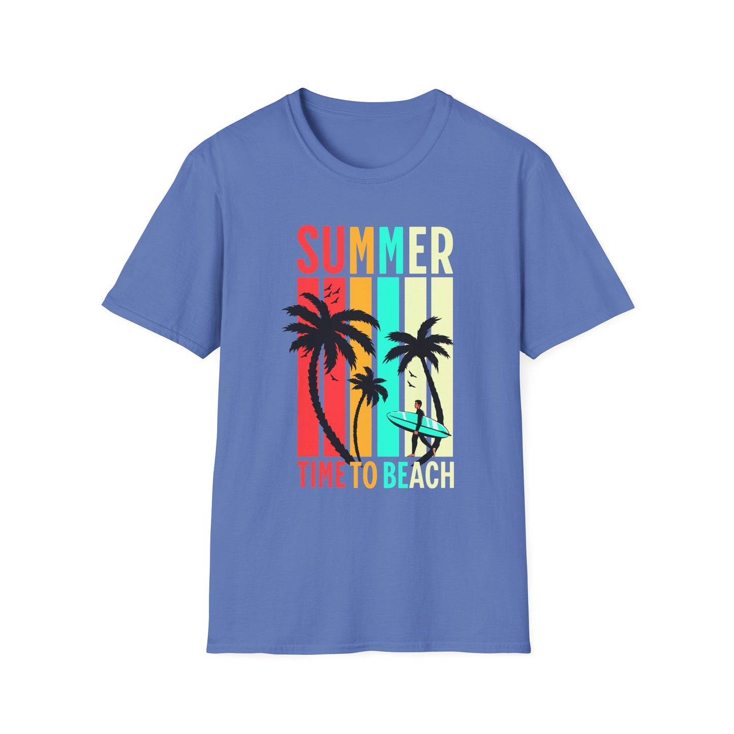 Summer Vibes Unisex T-Shirt, Beach Party Shirt, Casual Wear, Gift for Friends, Vacation Outfit, Coaster Inspired Design