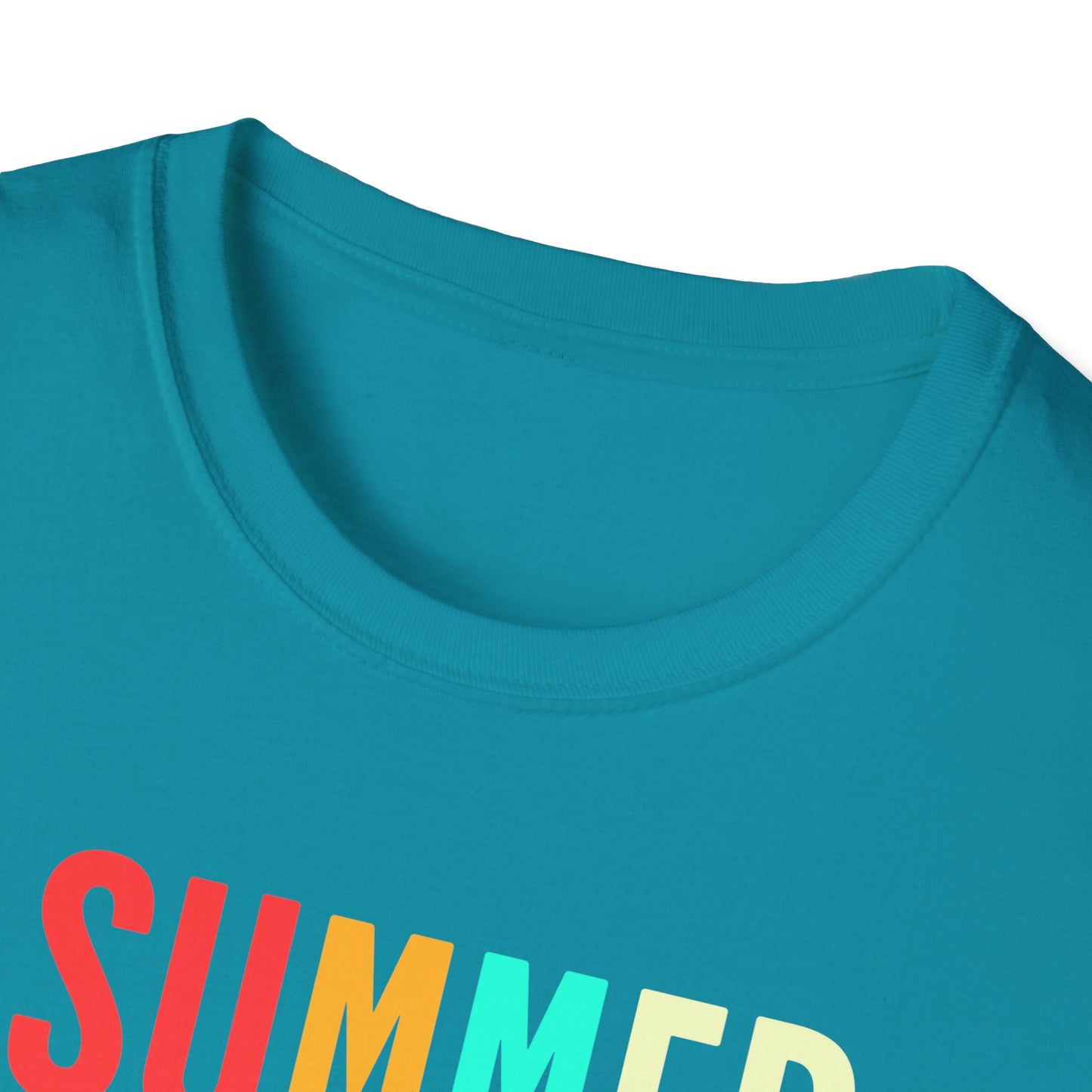 Summer Vibes Unisex T-Shirt, Beach Party Shirt, Casual Wear, Gift for Friends, Vacation Outfit, Coaster Inspired Design
