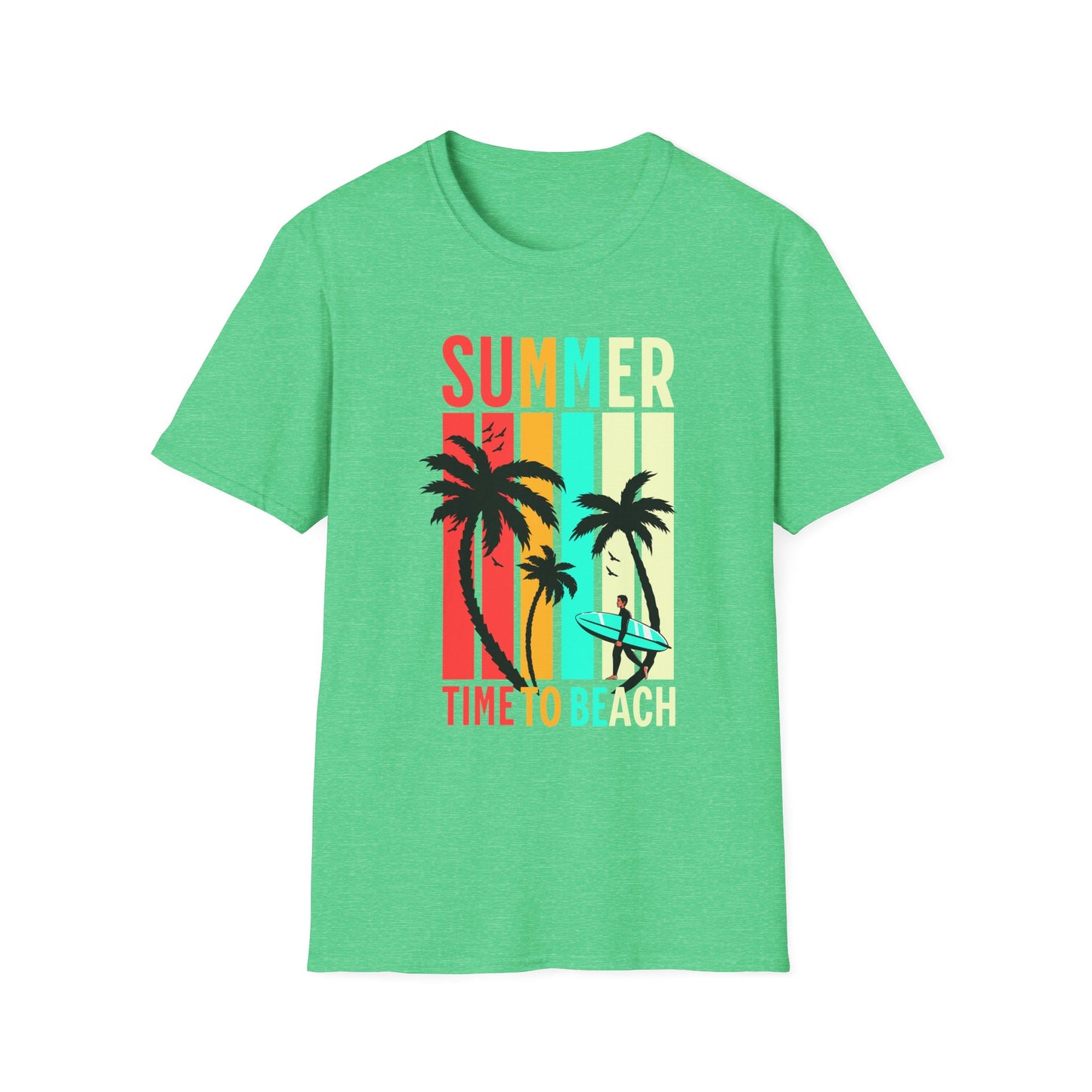 Summer Vibes Unisex T-Shirt, Beach Party Shirt, Casual Wear, Gift for Friends, Vacation Outfit, Coaster Inspired Design