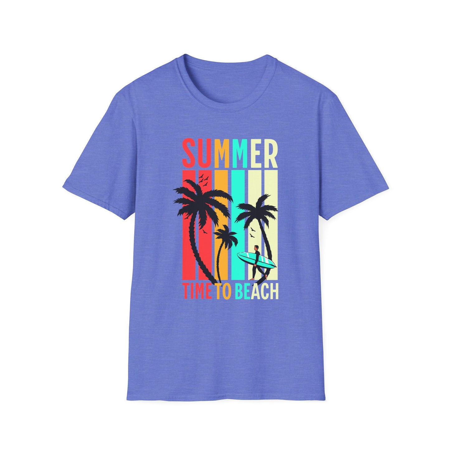 Summer Vibes Unisex T-Shirt, Beach Party Shirt, Casual Wear, Gift for Friends, Vacation Outfit, Coaster Inspired Design