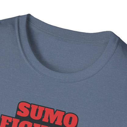 Sumo Fighter Graphic Tee | Fun Unisex T-Shirt for Sports Fans, Unique Gift, Casual Style, Anime Lovers, Vintage Aesthetic