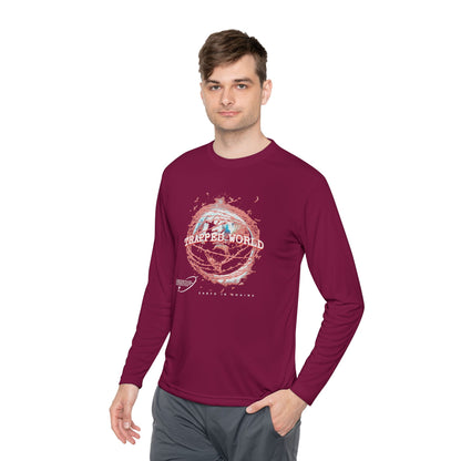Trapped World Unisex Long Sleeve Tee, Eco-Friendly Casual Shirt, Perfect for Travel & Adventure, Gift for Nature Lovers, Spring & [...]