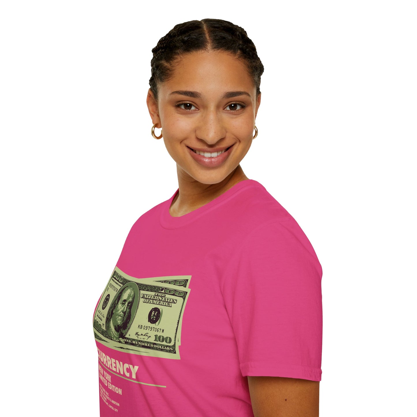 Limited Edition Currency Tee | Unisex Softstyle T-Shirt, Casual Wear, Streetwear, Gift for Him/Her, Unique Graphic Tee