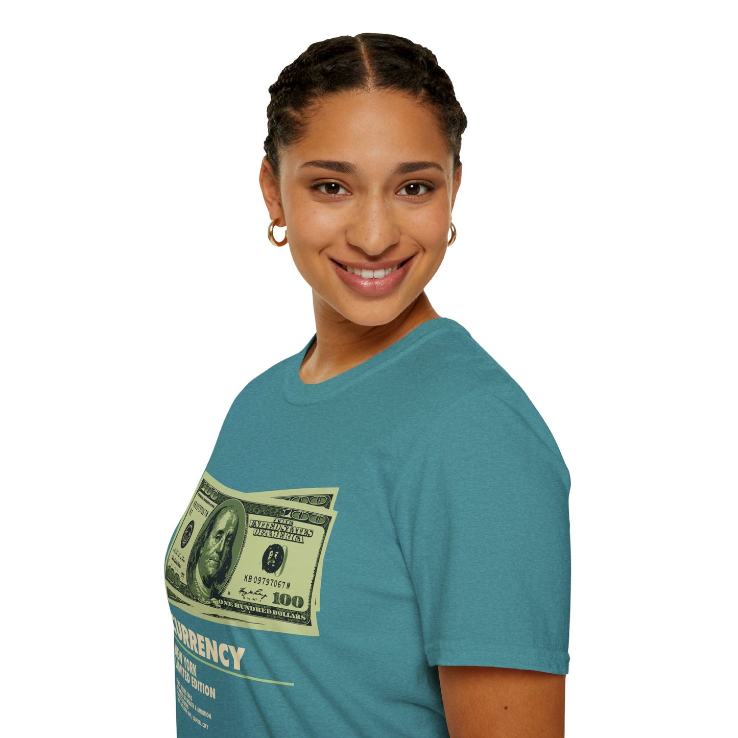 Limited Edition Currency Tee | Unisex Softstyle T-Shirt, Casual Wear, Streetwear, Gift for Him/Her, Unique Graphic Tee