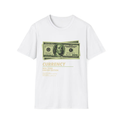 Limited Edition Currency Tee | Unisex Softstyle T-Shirt, Casual Wear, Streetwear, Gift for Him/Her, Unique Graphic Tee