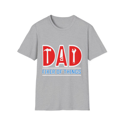 Dad Fixer of Things T-Shirt, Gift for Dad, Father's Day Shirt, Dad Humor Tee, Unisex Softstyle Tee