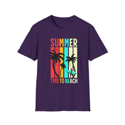 Summer Vibes Unisex T-Shirt, Beach Party Shirt, Casual Wear, Gift for Friends, Vacation Outfit, Coaster Inspired Design