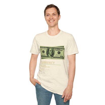 Limited Edition Currency Tee | Unisex Softstyle T-Shirt, Casual Wear, Streetwear, Gift for Him/Her, Unique Graphic Tee