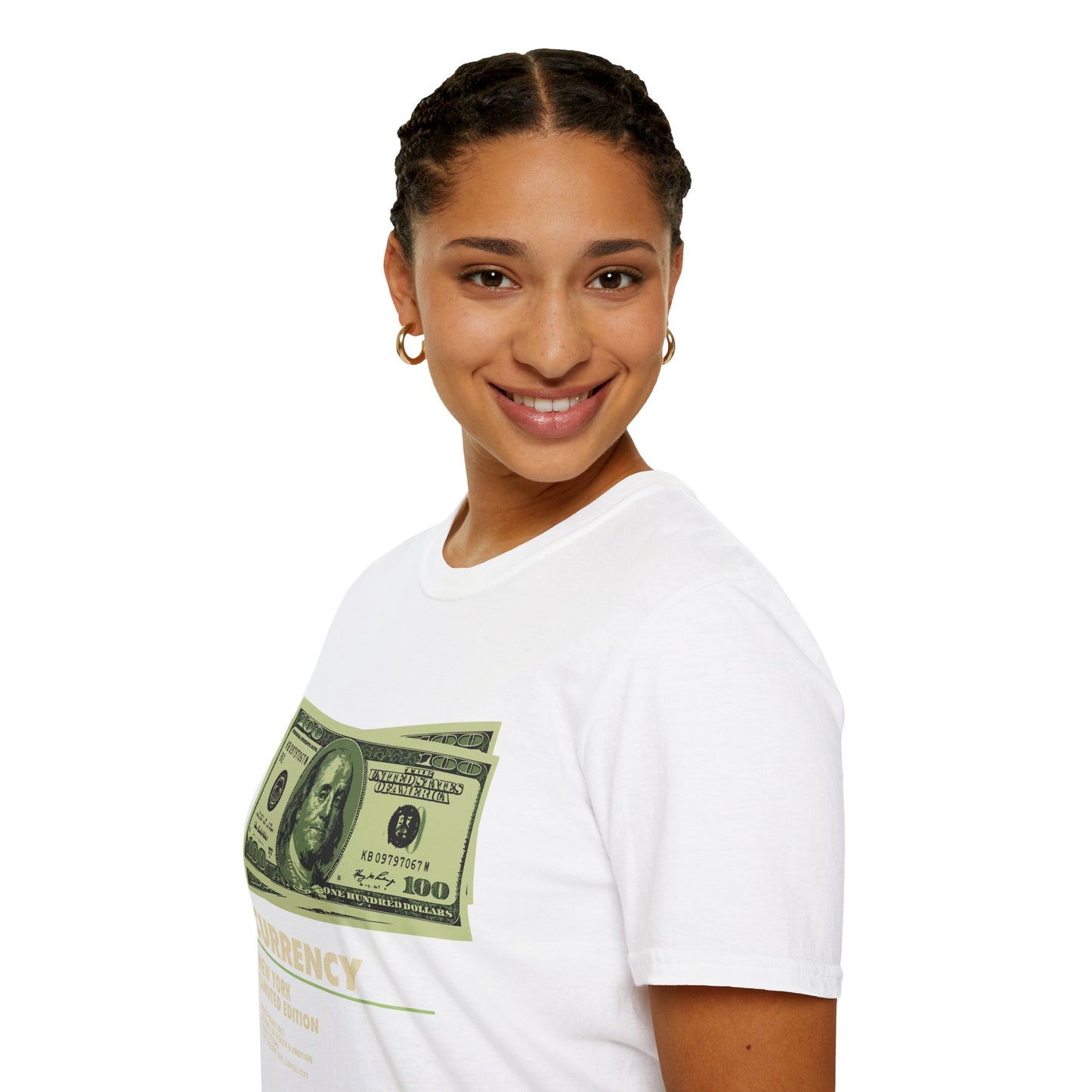 Limited Edition Currency Tee | Unisex Softstyle T-Shirt, Casual Wear, Streetwear, Gift for Him/Her, Unique Graphic Tee
