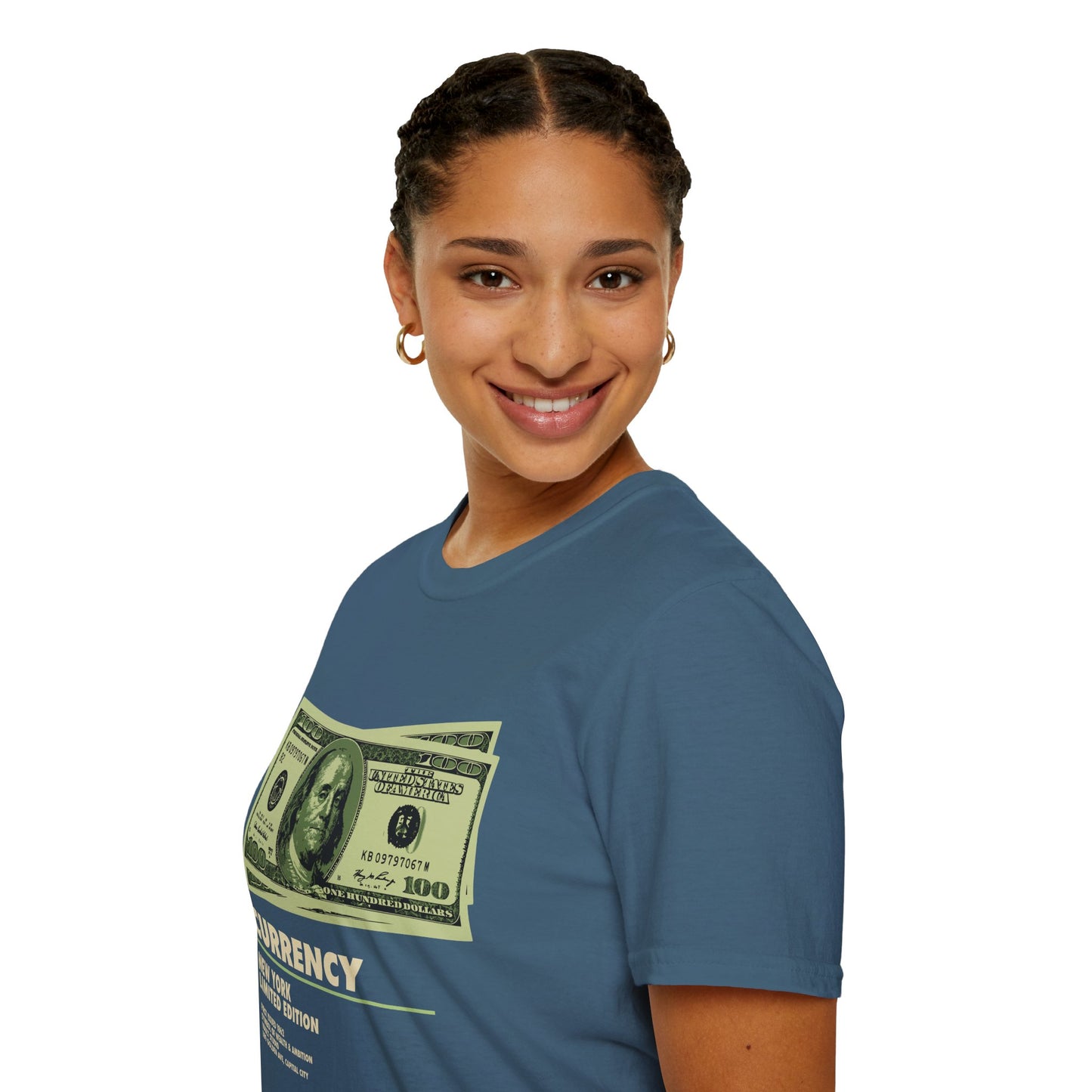 Limited Edition Currency Tee | Unisex Softstyle T-Shirt, Casual Wear, Streetwear, Gift for Him/Her, Unique Graphic Tee