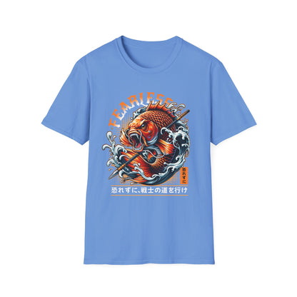 Fearless Koi Unisex Softstyle T-Shirt - Inspirational Gift, Casual Wear, Everyday Comfort, Success Apparel, Relaxed Fit