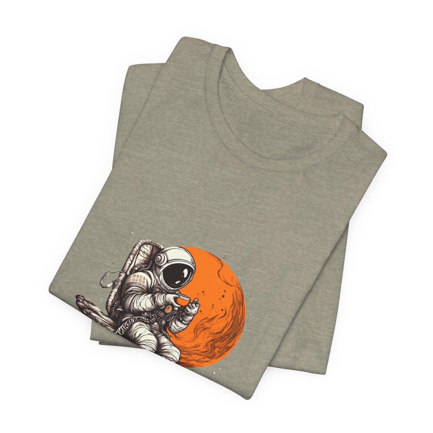 Space Pioneer Astronaut Tee, Cosmic Shirt, Gift for Astro Lovers, Unisex Graphic Tee, Sci-Fi T-Shirt, Casual Spacewear