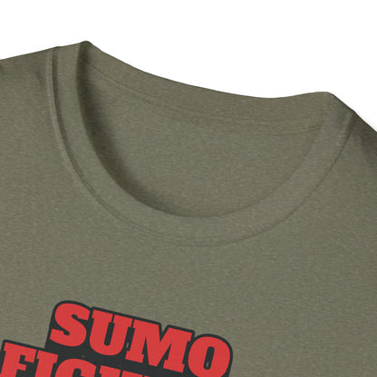 Sumo Fighter Graphic Tee | Fun Unisex T-Shirt for Sports Fans, Unique Gift, Casual Style, Anime Lovers, Vintage Aesthetic