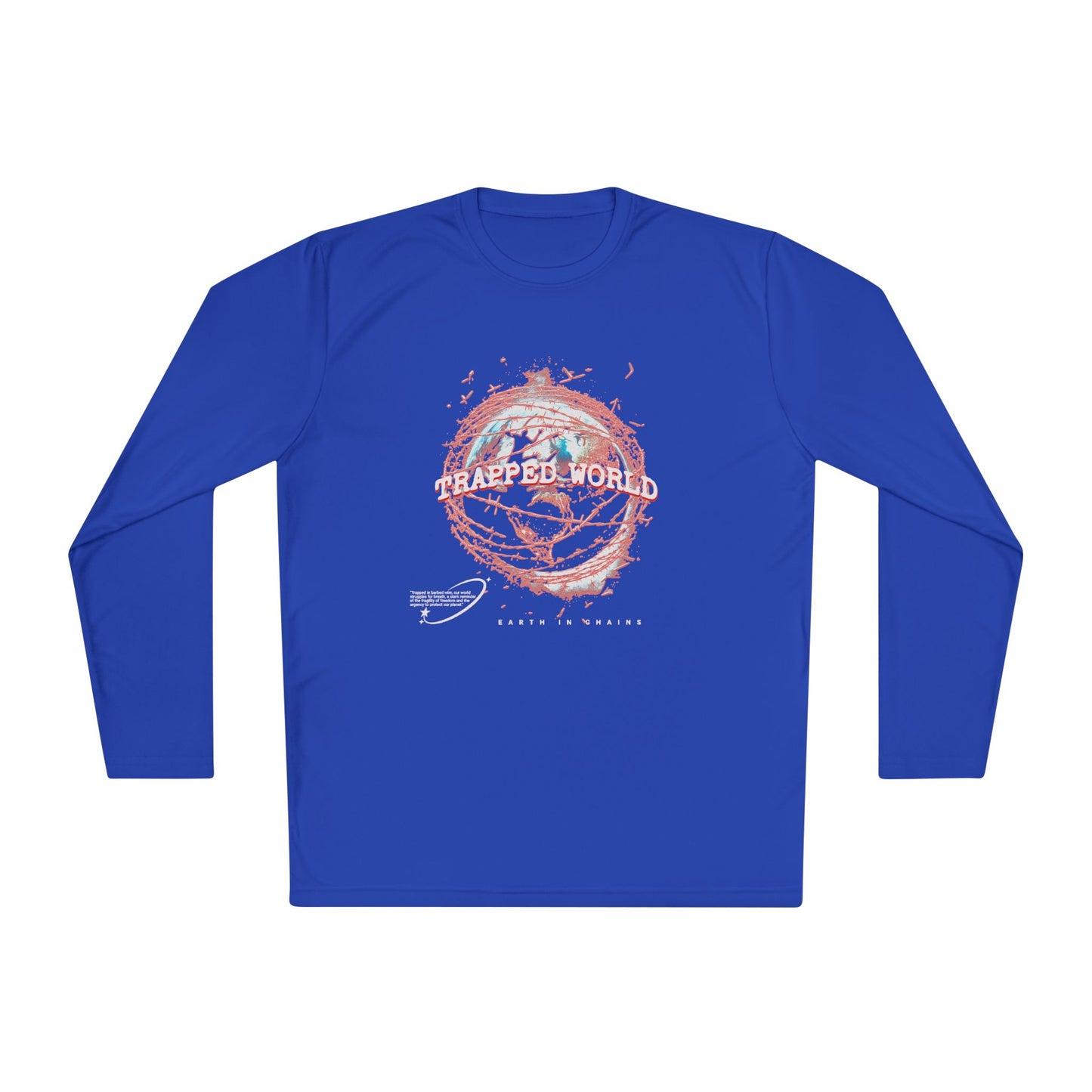 Trapped World Unisex Long Sleeve Tee, Eco-Friendly Casual Shirt, Perfect for Travel & Adventure, Gift for Nature Lovers, Spring & [...]