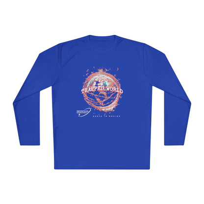 Trapped World Unisex Long Sleeve Tee, Eco-Friendly Casual Shirt, Perfect for Travel & Adventure, Gift for Nature Lovers, Spring & [...]