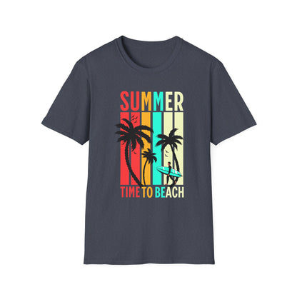 Summer Vibes Unisex T-Shirt, Beach Party Shirt, Casual Wear, Gift for Friends, Vacation Outfit, Coaster Inspired Design