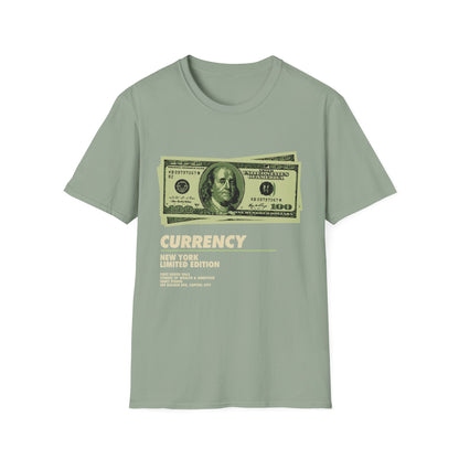 Limited Edition Currency Tee | Unisex Softstyle T-Shirt, Casual Wear, Streetwear, Gift for Him/Her, Unique Graphic Tee