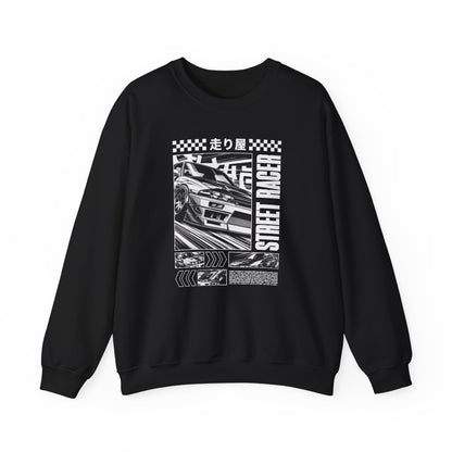 Vintage Racing Graphic Sweatshirt, Cool Car Sweatshirt, Automotive Gift, Unisex Crewneck, Casual Wear, Perfect for Car Lovers