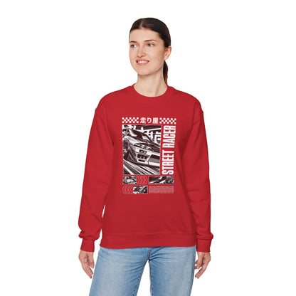Vintage Racing Graphic Sweatshirt, Cool Car Sweatshirt, Automotive Gift, Unisex Crewneck, Casual Wear, Perfect for Car Lovers