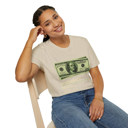 Limited Edition Currency Tee | Unisex Softstyle T-Shirt, Casual Wear, Streetwear, Gift for Him/Her, Unique Graphic Tee