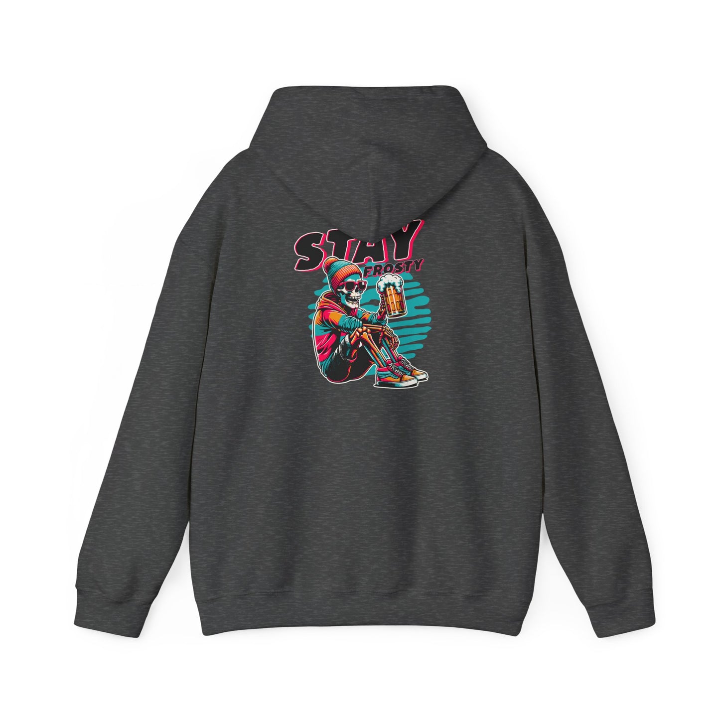 Stay Frosty Hooded Sweatshirt - Cozy Unisex Hoodie for Winter, Gift for Friends, Holiday Style, Casual Wear, Everyday Comfort