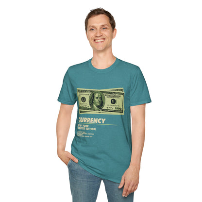 Limited Edition Currency Tee | Unisex Softstyle T-Shirt, Casual Wear, Streetwear, Gift for Him/Her, Unique Graphic Tee