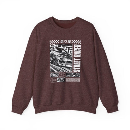 Vintage Racing Graphic Sweatshirt, Cool Car Sweatshirt, Automotive Gift, Unisex Crewneck, Casual Wear, Perfect for Car Lovers