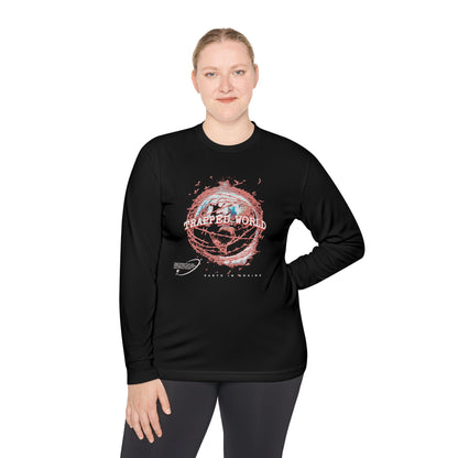 Trapped World Unisex Long Sleeve Tee, Eco-Friendly Casual Shirt, Perfect for Travel & Adventure, Gift for Nature Lovers, Spring & [...]