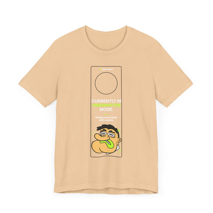 Funny Cartoon Tee - Unisex Jersey Short Sleeve Shirt, Graphic Tee, Gift for Friends, Casual Wear, Quirky Humor Shirt