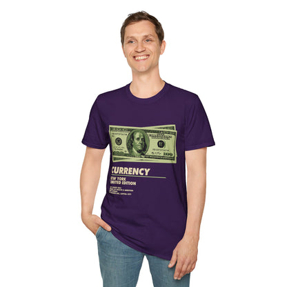 Limited Edition Currency Tee | Unisex Softstyle T-Shirt, Casual Wear, Streetwear, Gift for Him/Her, Unique Graphic Tee