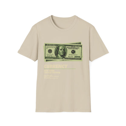 Limited Edition Currency Tee | Unisex Softstyle T-Shirt, Casual Wear, Streetwear, Gift for Him/Her, Unique Graphic Tee