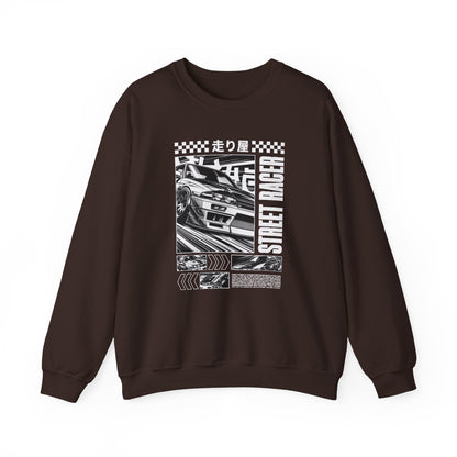 Vintage Racing Graphic Sweatshirt, Cool Car Sweatshirt, Automotive Gift, Unisex Crewneck, Casual Wear, Perfect for Car Lovers