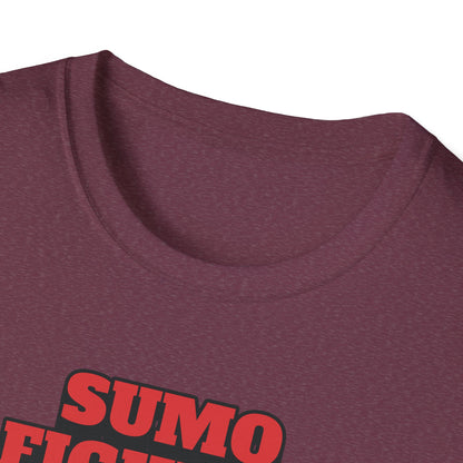 Sumo Fighter Graphic Tee | Fun Unisex T-Shirt for Sports Fans, Unique Gift, Casual Style, Anime Lovers, Vintage Aesthetic