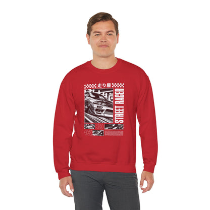 Vintage Racing Graphic Sweatshirt, Cool Car Sweatshirt, Automotive Gift, Unisex Crewneck, Casual Wear, Perfect for Car Lovers