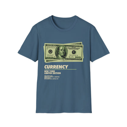 Limited Edition Currency Tee | Unisex Softstyle T-Shirt, Casual Wear, Streetwear, Gift for Him/Her, Unique Graphic Tee